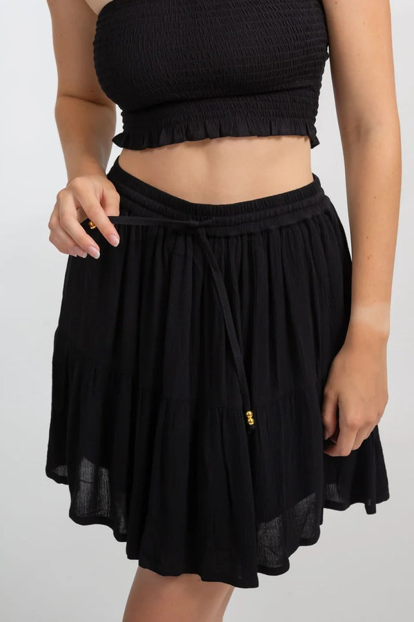 Koy Resort Miami Tiered Short Skirt