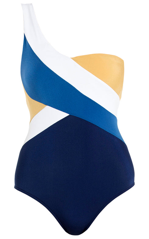 Jets Alternate ONE SHOULDER ONE PIECE