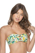 PQ Swim Lemon KNOT BANDEAU