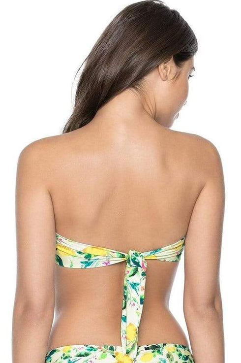 PQ Swim Lemon KNOT BANDEAU