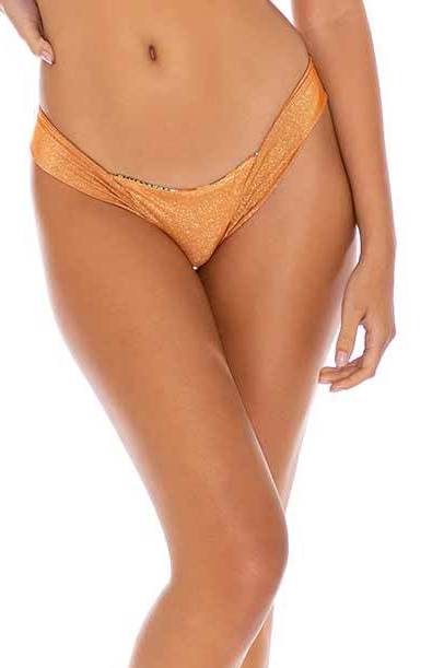 Luli Fama Just Wing It HIGH LEG CONTRAST BRAZILIAN BOTTOM