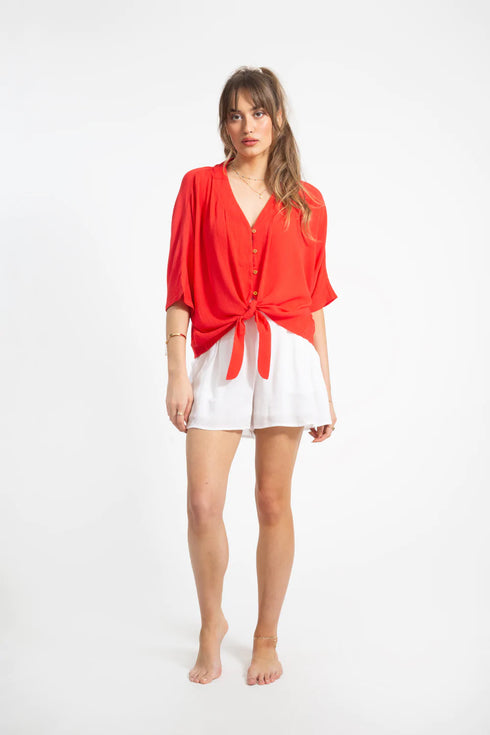 Koy Resort Miami Front Tie Top
