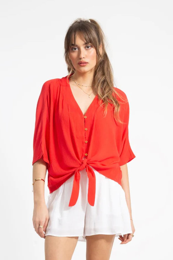 Koy Resort Miami Front Tie Top