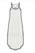 Koy Resort Miami Shine Mid Side Slt Dress