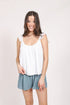 Koy Resort Miami Ruffle Strap Tank