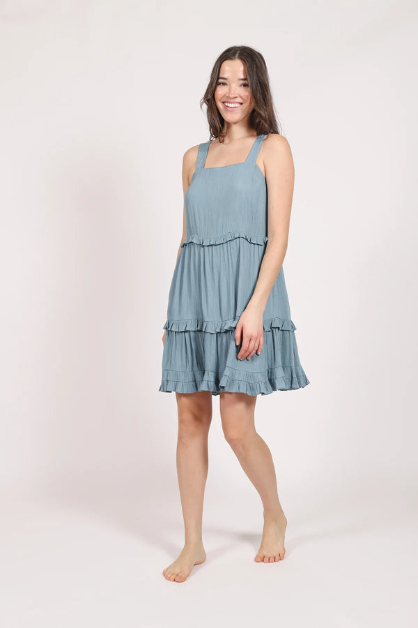 Koy Resort Miami Square Nk Tier Dress