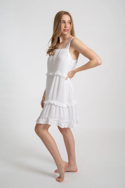 Koy Resort Miami Square Nk Tier Dress