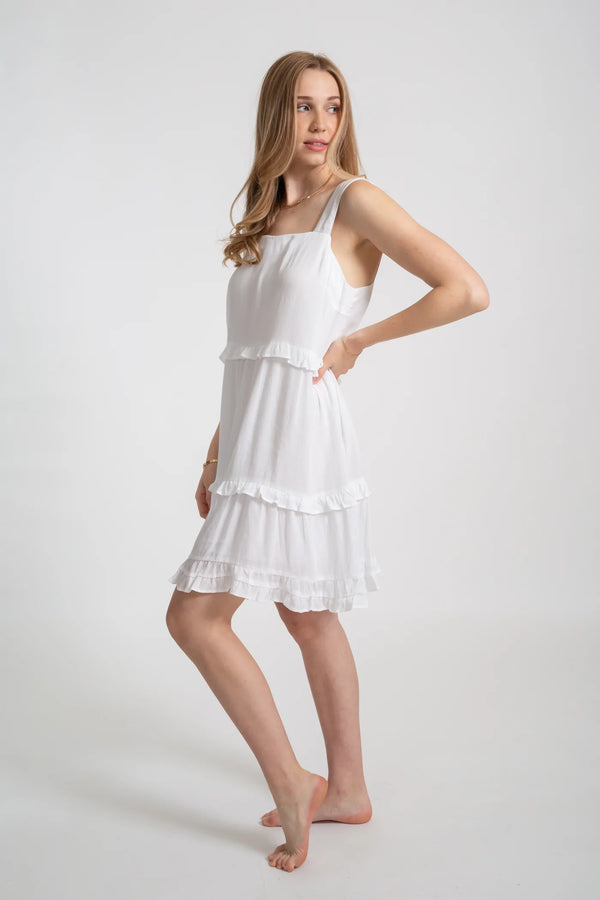 Koy Resort Miami Square Nk Tier Dress