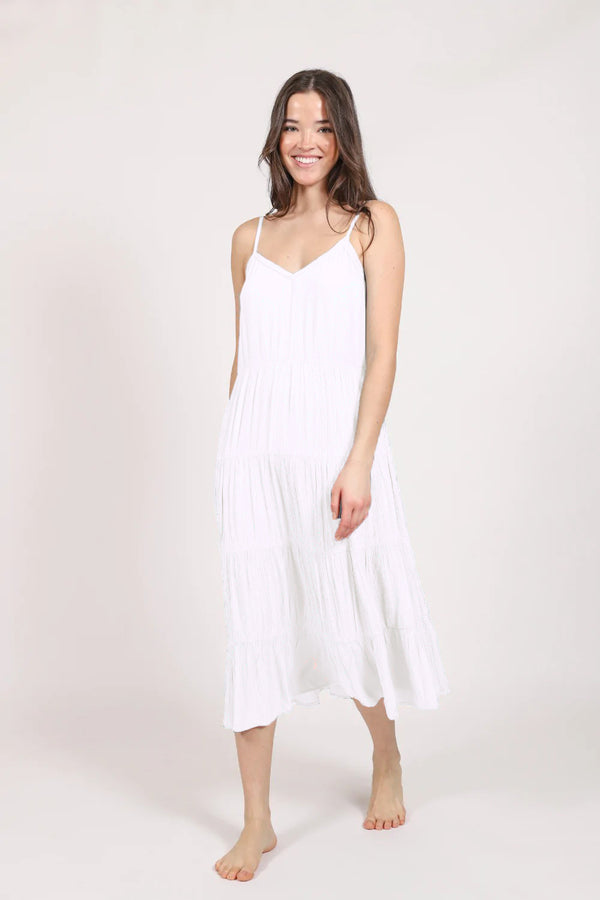 Koy Resort Miami Midi Tier Dress