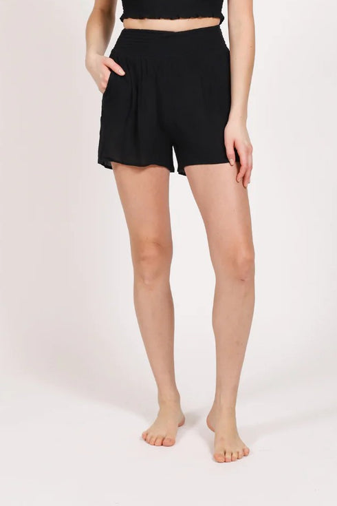 Koy Resort Miami Smocked Shorts