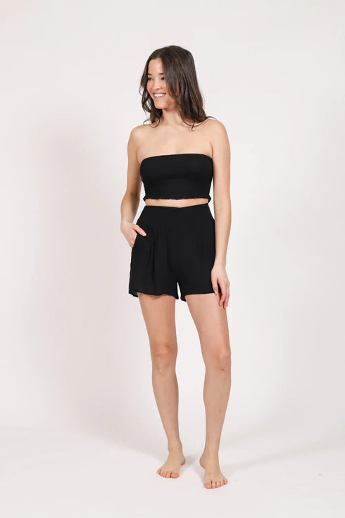 Koy Resort Miami Smocked Shorts