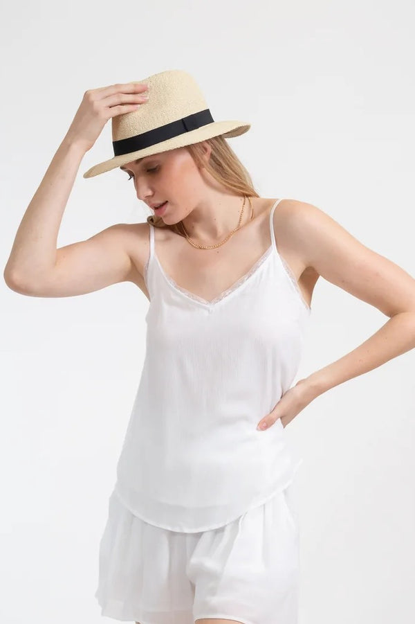 Koy Resort Miami Lace Trim Camisole