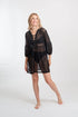 Koy Resort Seascape Mesh Lace Frnt Tunic