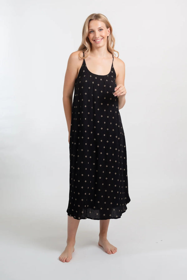 Koy Resort Miami Shine Mid Side Slt Dress