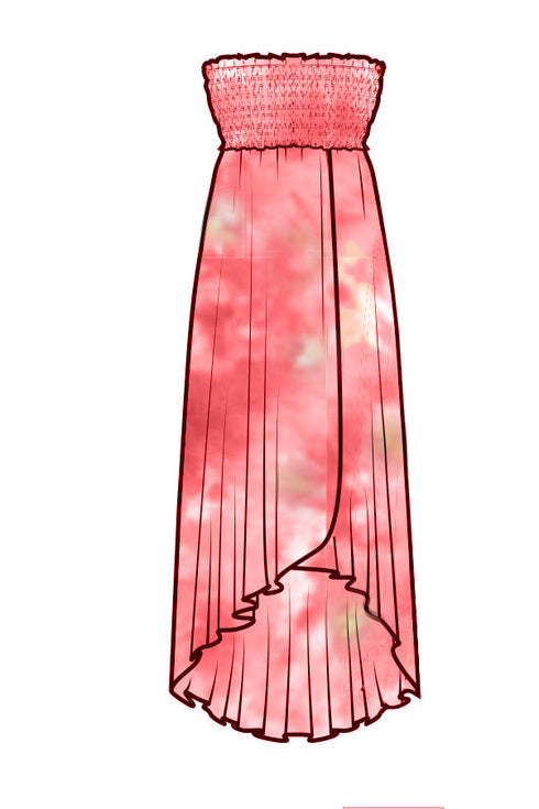 Koy Resort Aquarella Bndeau Dress