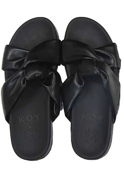 Malvados Koy Sandals Noir