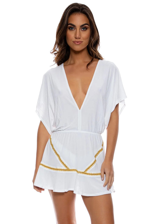 Luli Fama Luli Chic Playera Ruffle Dress