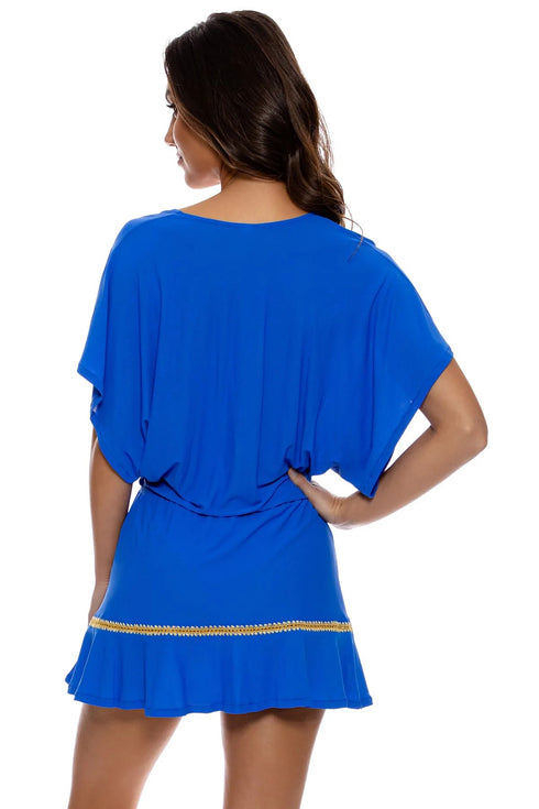 Luli Fama Luli Chic Playera Ruffle Dress