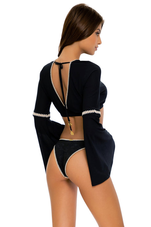 Luli Fama Midnight Dreaming CUBA LIBRE CROP TOP