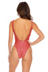 Luli Fama Dotted Delight Open side one piece bodysuit
