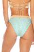 Luli Fama Dotted Delight High leg banded waist bottom