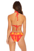 Luli Fama Fire Dancer Triangle Halter Top