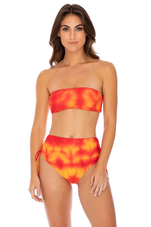 Luli Fama Fire Dancer Free Form Bandeau