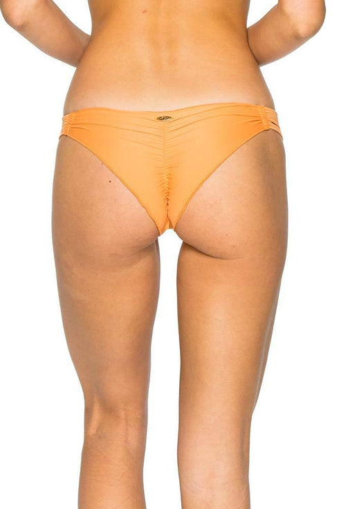 Luli Fama Cosita Buena STRAPPY BRAZILIAN RUCHED BACK BOTTOM