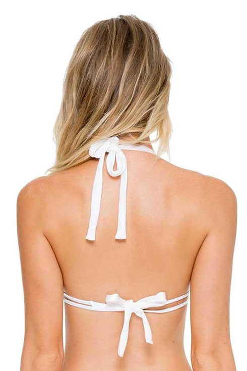 Luli Fama Cosita Buena TRIANGLE HALTER TOP