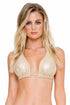 Luli Fama Cosita Buena TRIANGLE HALTER TOP