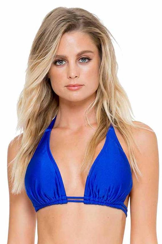 Luli Fama Cosita Buena TRIANGLE HALTER TOP