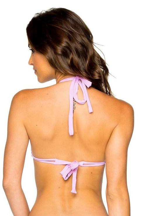 Luli Fama Cosita Buena TRIANGLE HALTER TOP