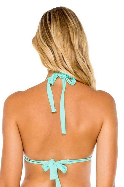 Luli Fama Cosita Buena TRIANGLE HALTER TOP