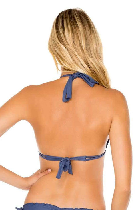 Luli Fama Cosita Buena TRIANGLE HALTER TOP