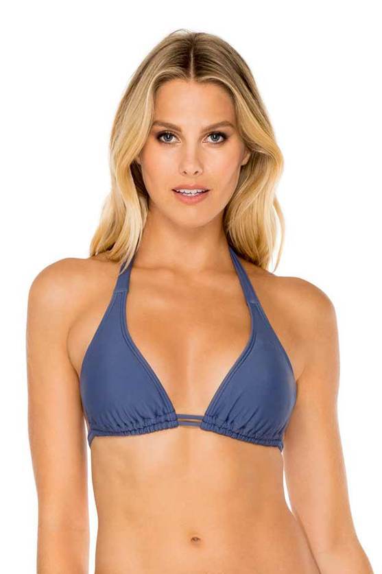 Luli Fama Cosita Buena TRIANGLE HALTER TOP