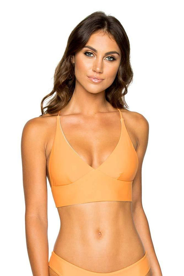 Luli Fama Cosita Buena REVERSIBLE HALTER BUSTIER TOP