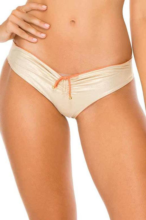 Luli Fama Cosita Buena REVERSIBLE DRAWSTRING RUCHED BRAZILIAN BOTTOM