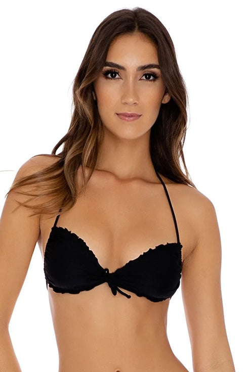 Luli Fama Cosita Buena Wavey Tunnel Bandeau Top