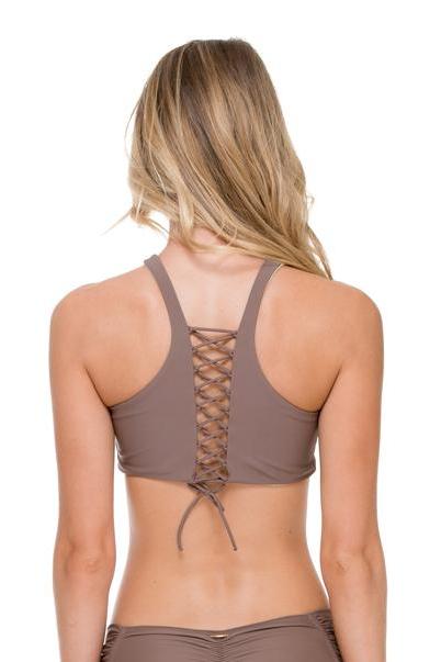 Luli Fama Cosita Buena High Neck Sporty Bra