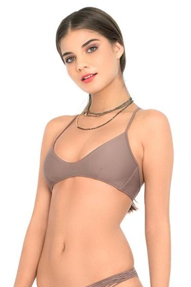 Luli Fama Cosita Buena Criss Cross Back Bra Top