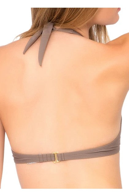 Luli Fama Cosita Buena UNDERWIRE HALTER TOP