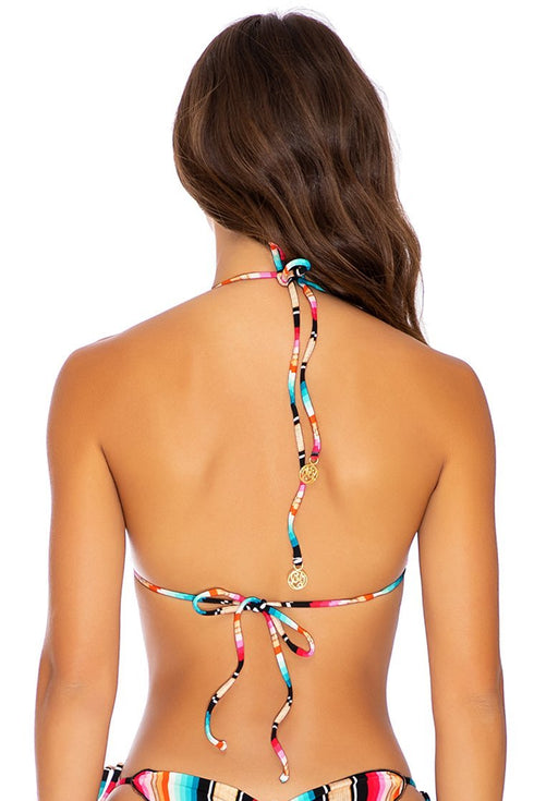 Luli Fama Goldmine Triangle Top