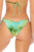 Luli Fama Off Duty Mermaid Wavey Ruched Back Side Tie Bottom