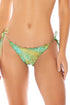 Luli Fama Off Duty Mermaid Wavey Ruched Back Side Tie Bottom