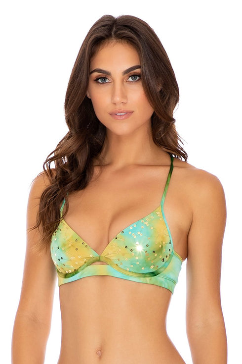 Luli Fama Off Duty Mermaid Underwire Top