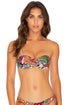 Luli Fama Heartbreaker Underwire Push Up Bandeau Top
