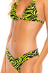 Luli Fama Fierce Call Triangle Halter Top