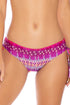 Luli Fama Jeweled Drawstring Side Full Bottom