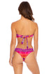 Luli Fama Jeweled Seamless Wavey Ruched Back Bottom