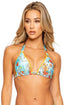 Luli Fama Florida Babe Triangle Halter Top